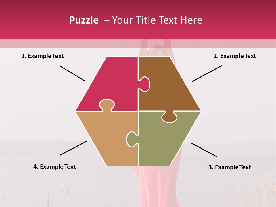 Sensual One Person PowerPoint Template