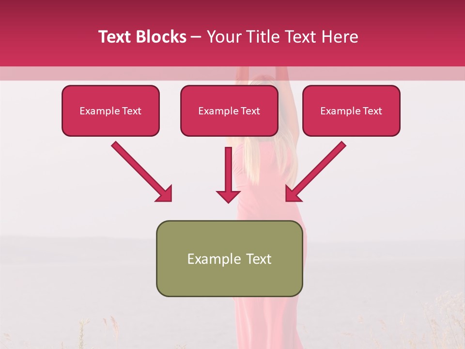 Sensual One Person PowerPoint Template