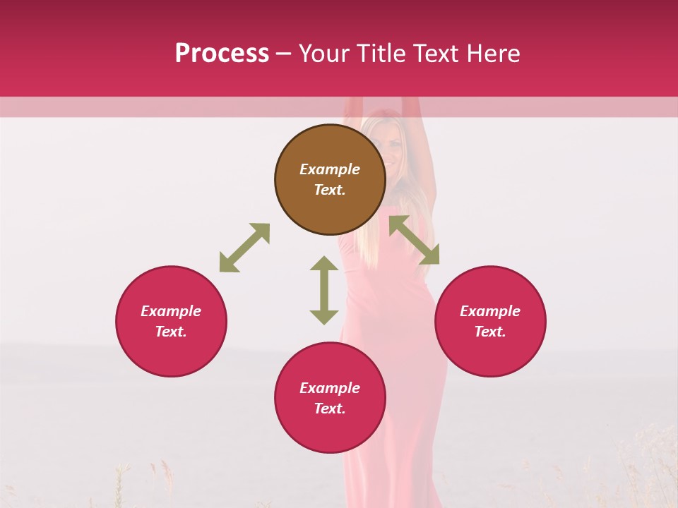 Sensual One Person PowerPoint Template