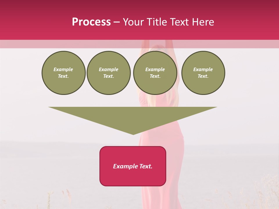 Sensual One Person PowerPoint Template