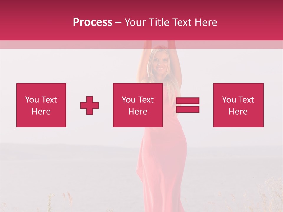 Sensual One Person PowerPoint Template
