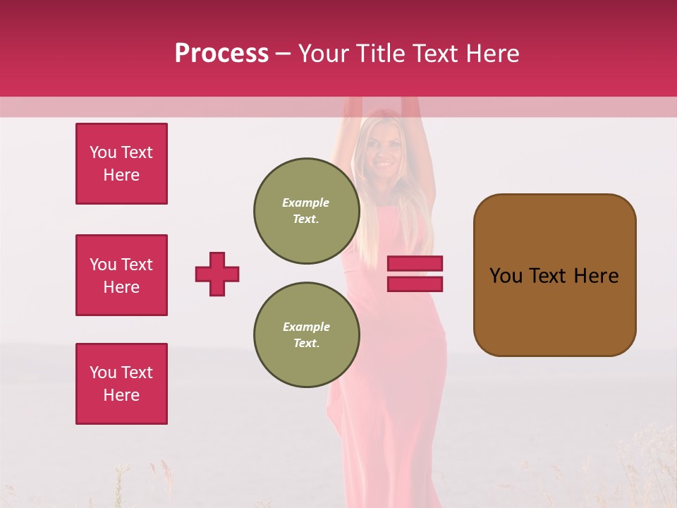 Sensual One Person PowerPoint Template