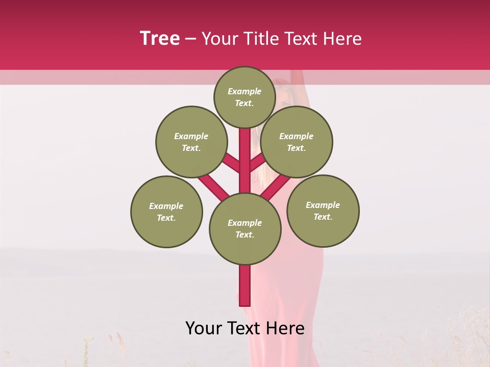 Sensual One Person PowerPoint Template