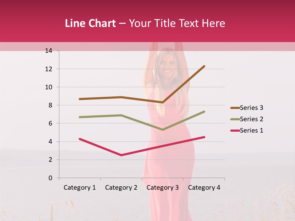 Sensual One Person PowerPoint Template