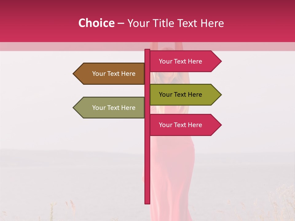 Sensual One Person PowerPoint Template