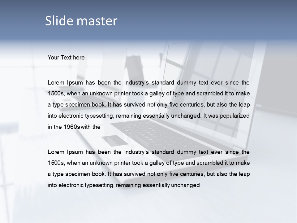 Exploration Marine Graceful PowerPoint Template