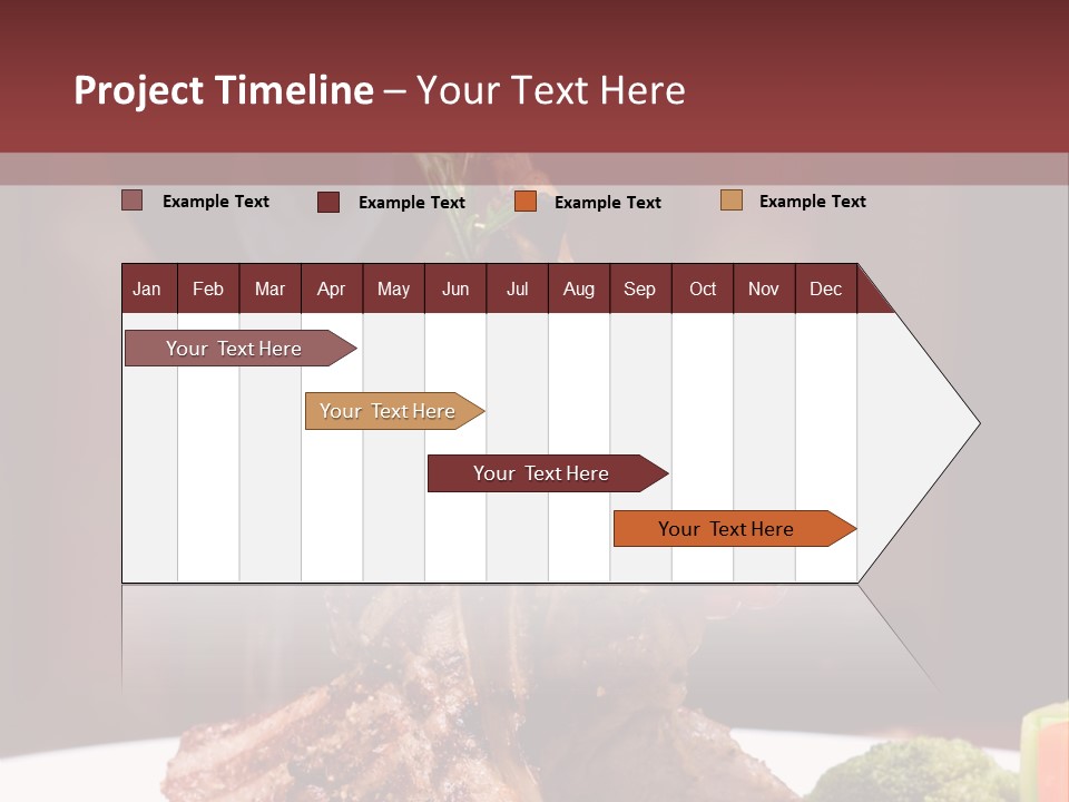 Drink Lunch Grill PowerPoint Template