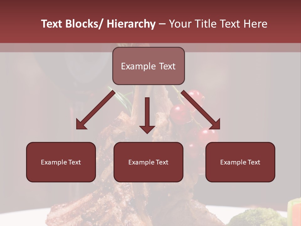 Drink Lunch Grill PowerPoint Template