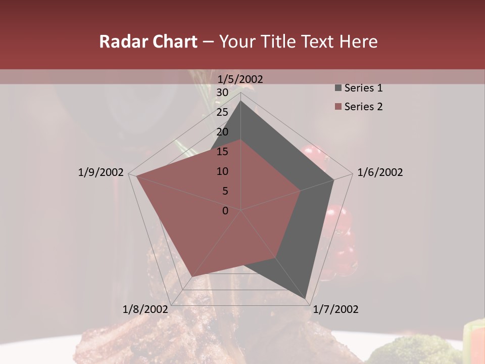 Drink Lunch Grill PowerPoint Template