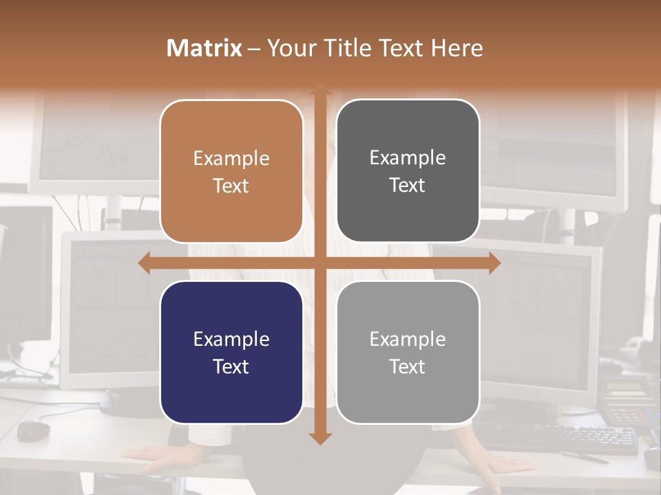 Person One Quarter PowerPoint Template