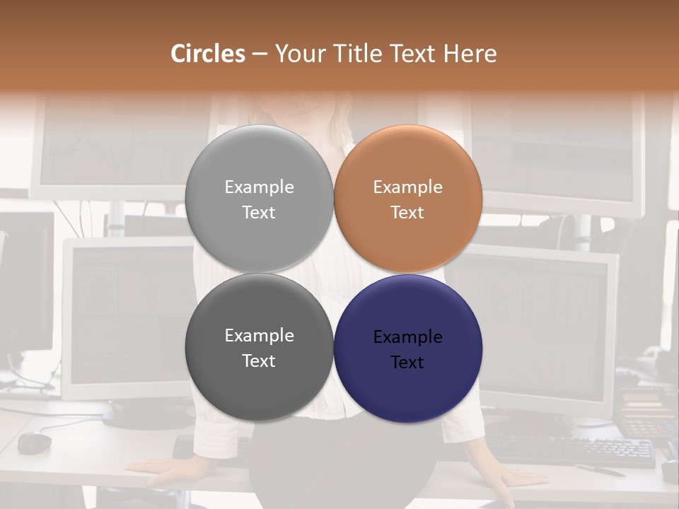 Person One Quarter PowerPoint Template