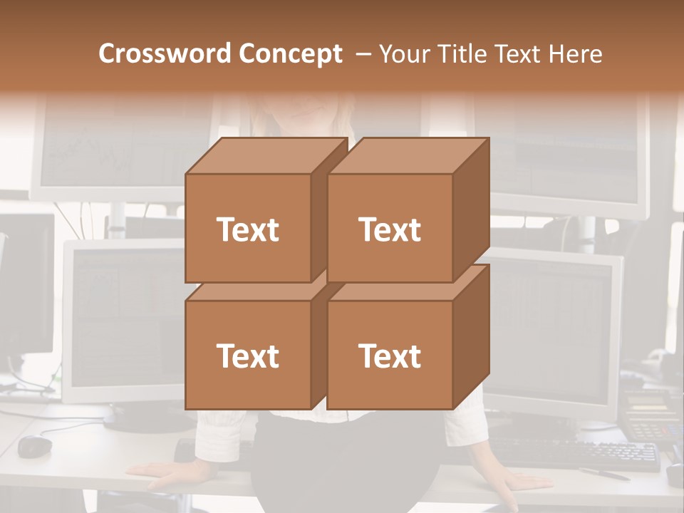 Person One Quarter PowerPoint Template