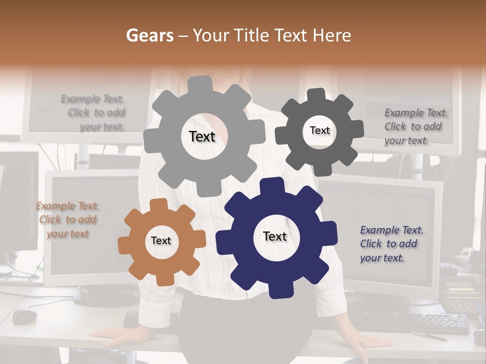 Person One Quarter PowerPoint Template