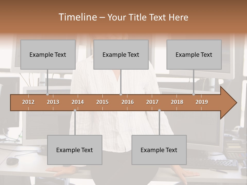 Person One Quarter PowerPoint Template