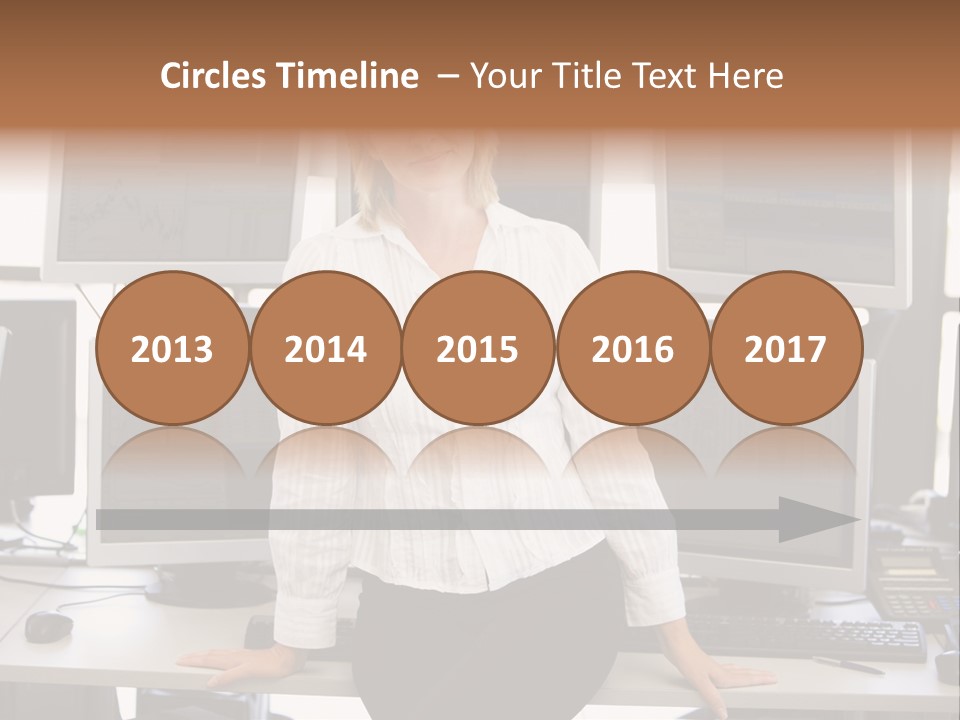 Person One Quarter PowerPoint Template