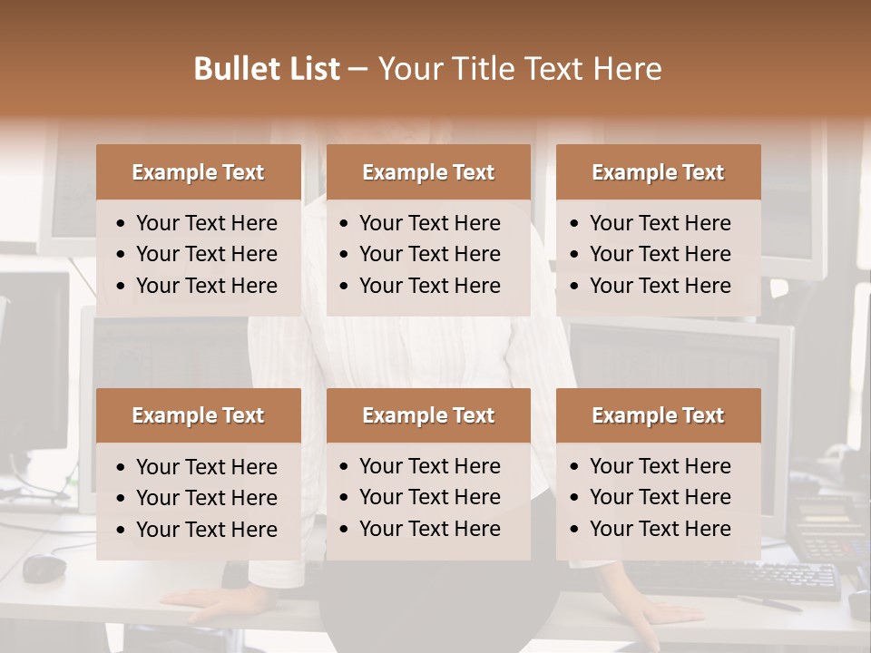 Person One Quarter PowerPoint Template