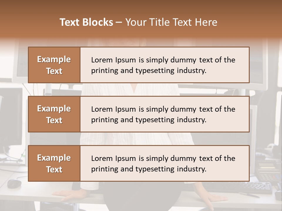 Person One Quarter PowerPoint Template
