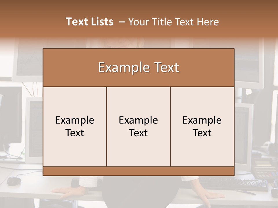 Person One Quarter PowerPoint Template