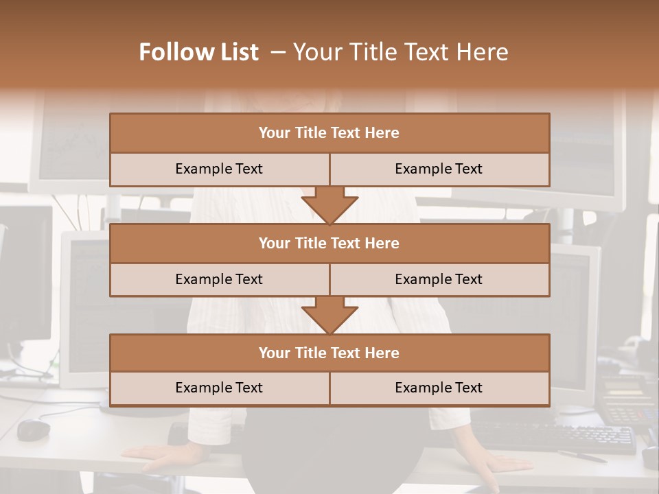 Person One Quarter PowerPoint Template