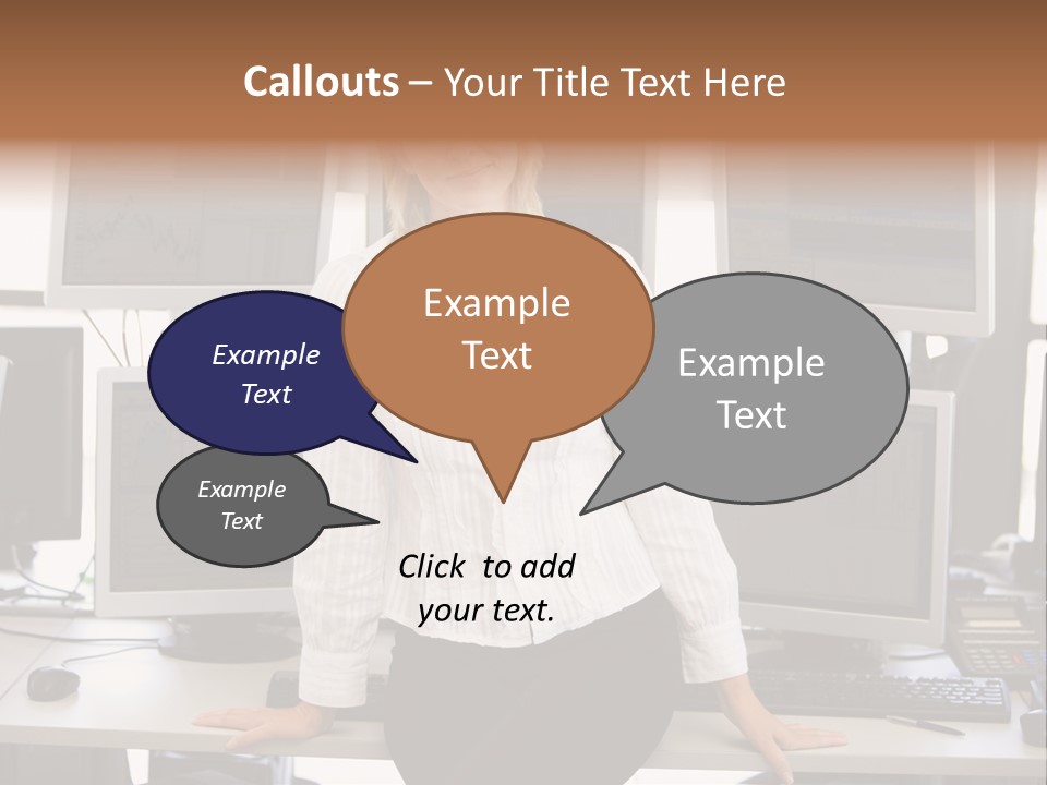 Person One Quarter PowerPoint Template