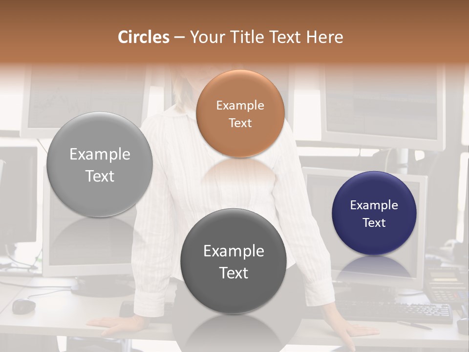 Person One Quarter PowerPoint Template