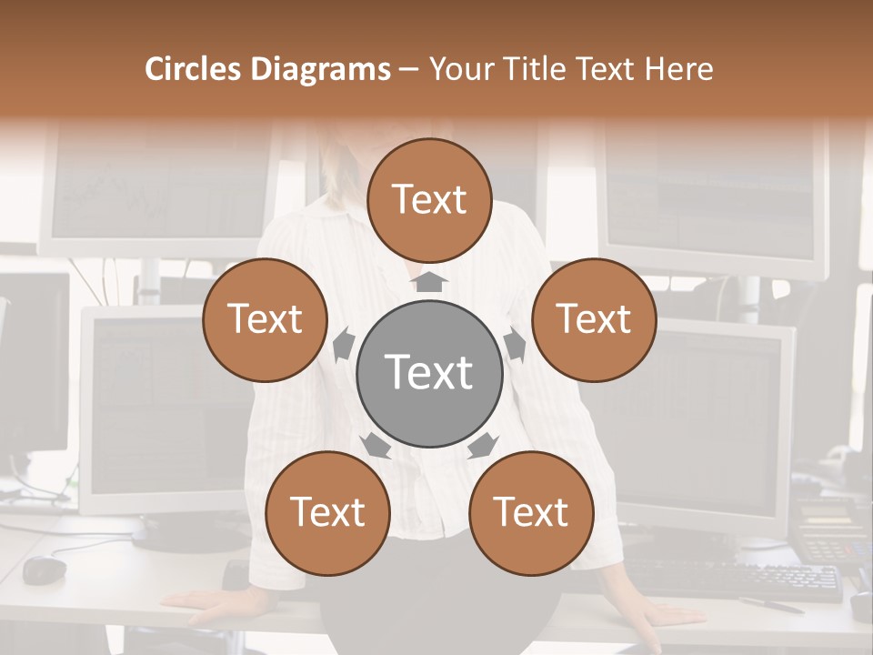 Person One Quarter PowerPoint Template