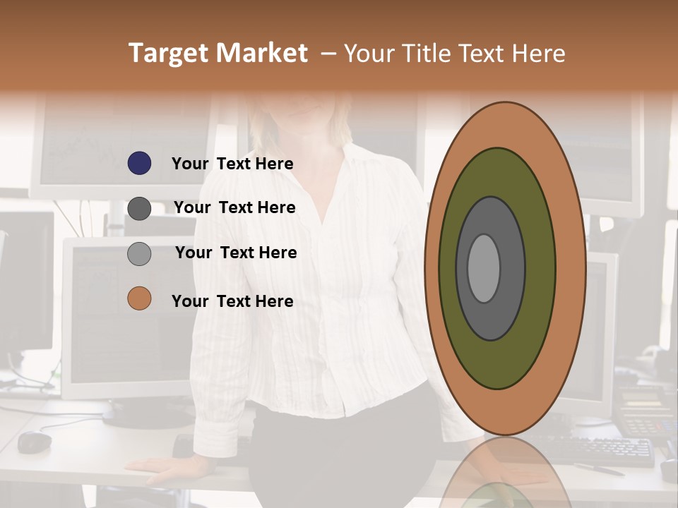 Person One Quarter PowerPoint Template