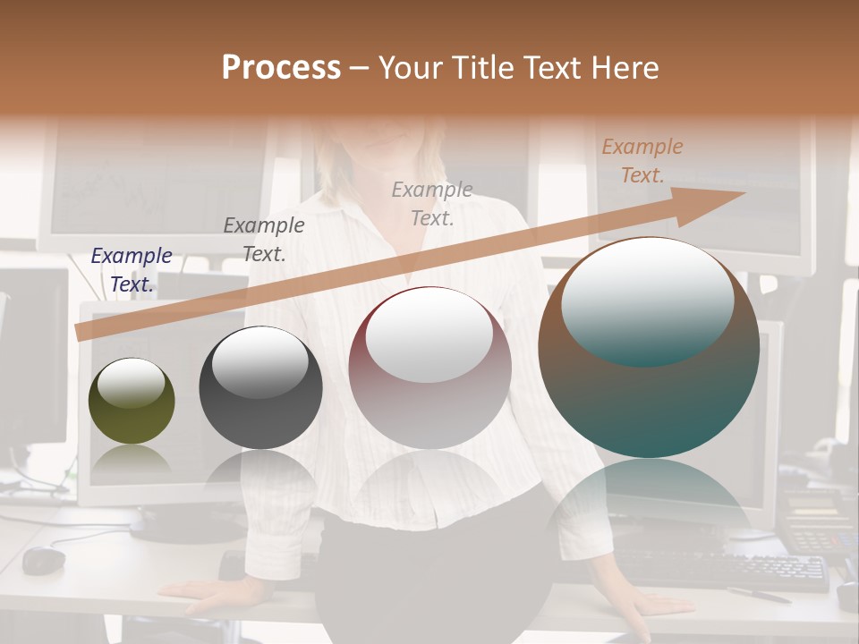 Person One Quarter PowerPoint Template