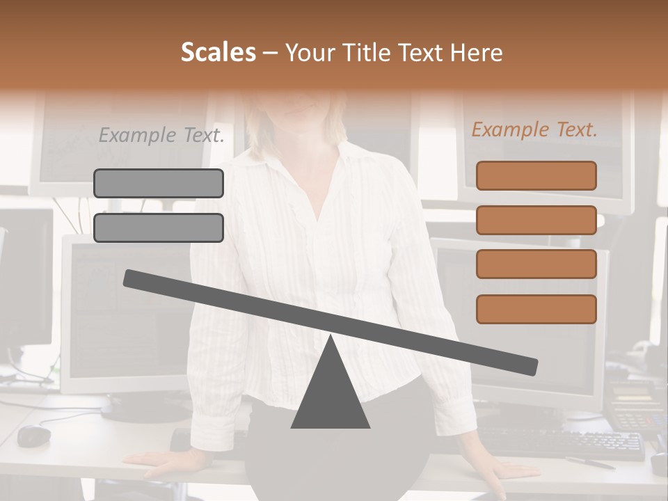 Person One Quarter PowerPoint Template