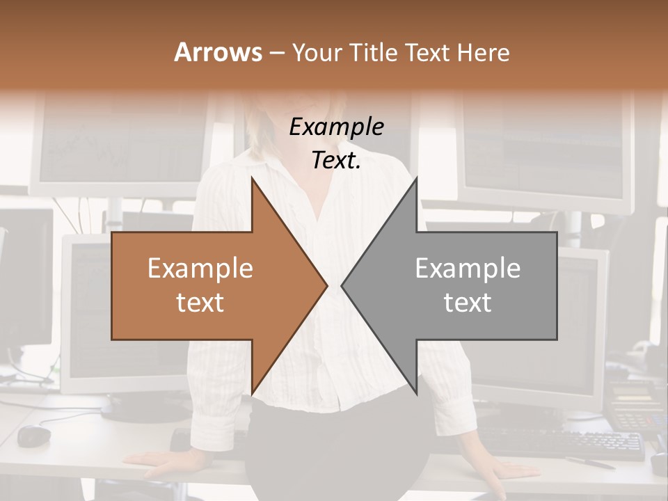 Person One Quarter PowerPoint Template