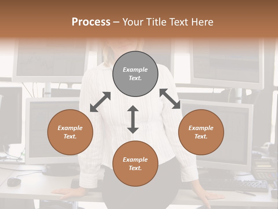 Person One Quarter PowerPoint Template