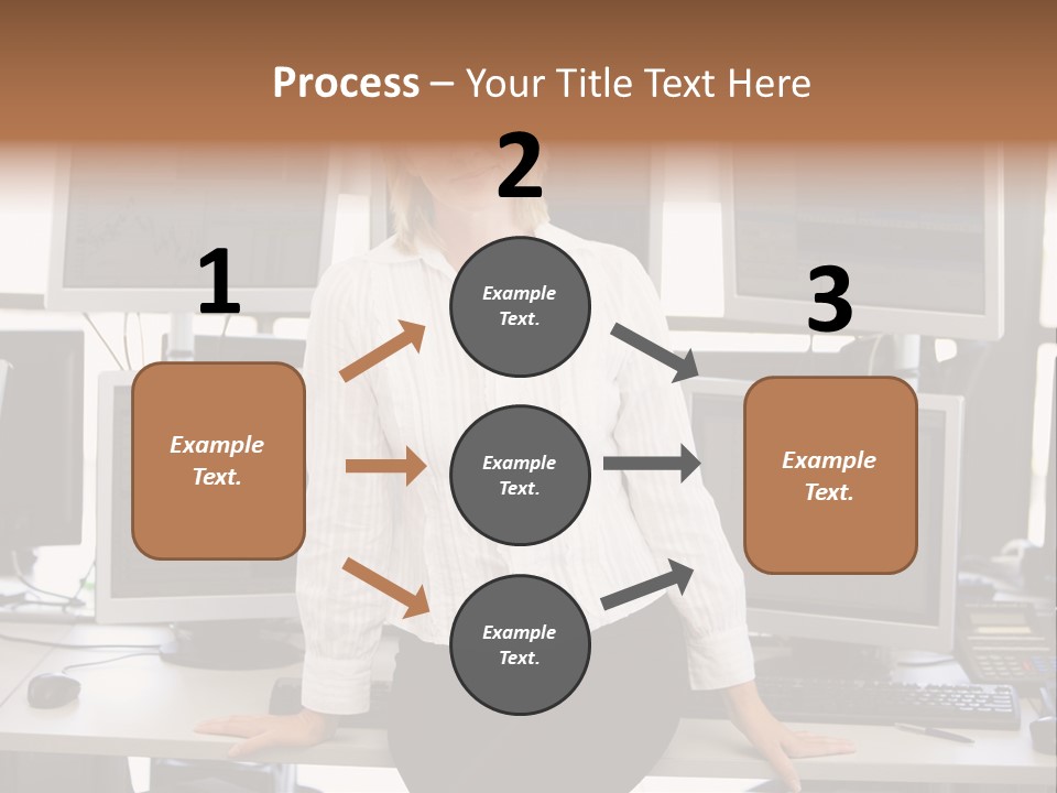 Person One Quarter PowerPoint Template