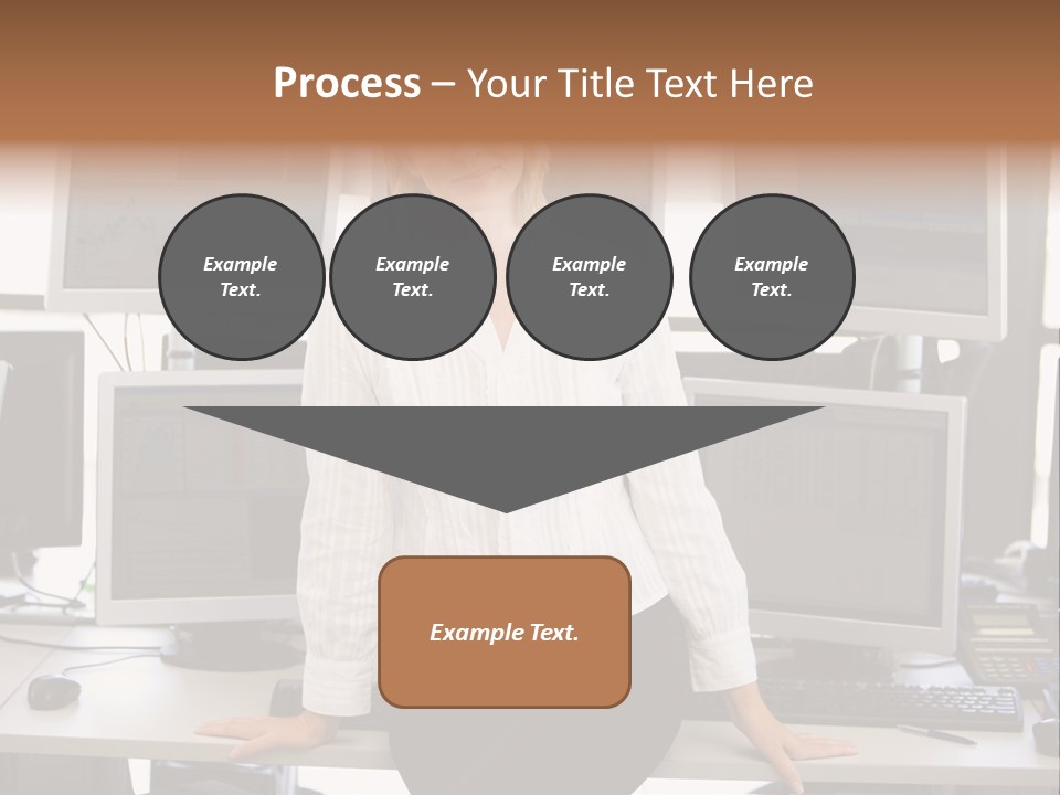 Person One Quarter PowerPoint Template