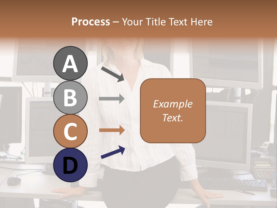 Person One Quarter PowerPoint Template