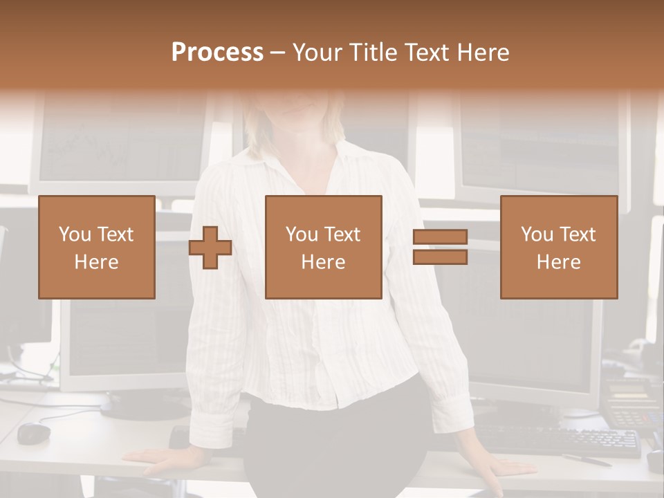Person One Quarter PowerPoint Template