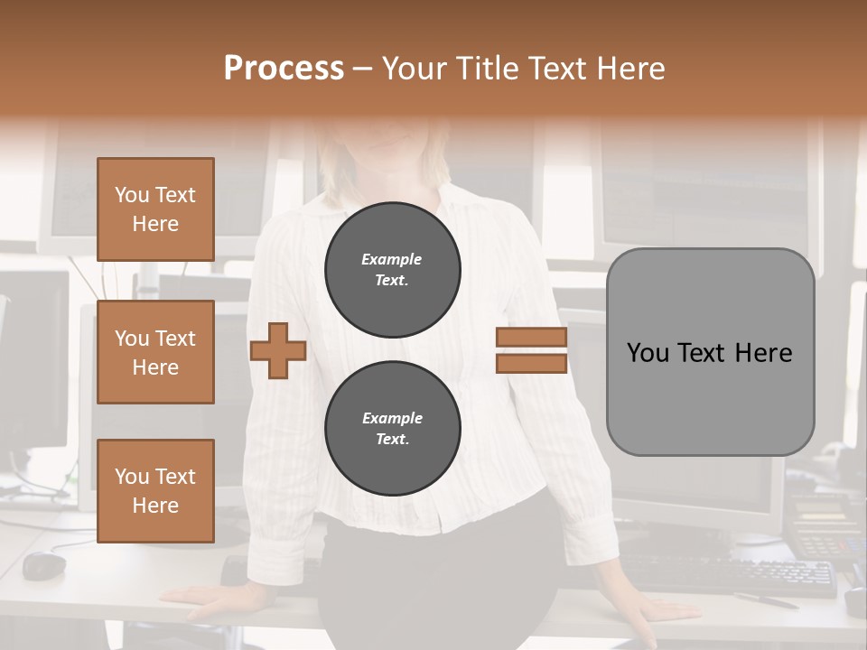 Person One Quarter PowerPoint Template