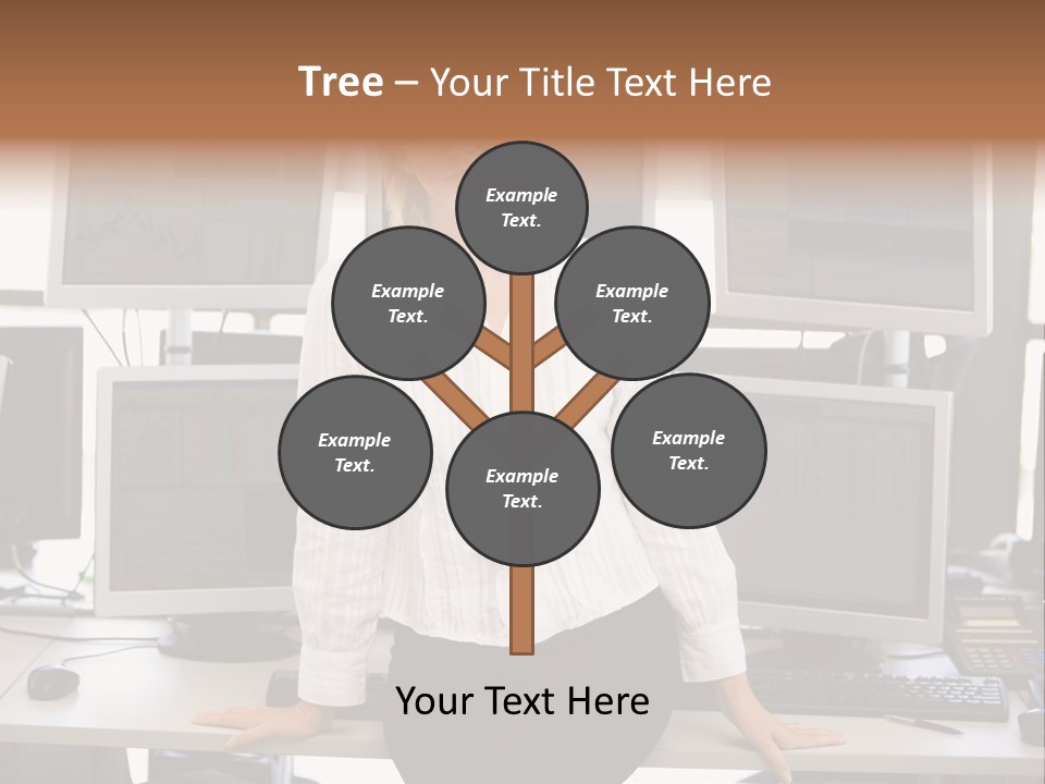 Person One Quarter PowerPoint Template