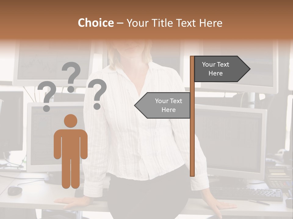 Person One Quarter PowerPoint Template