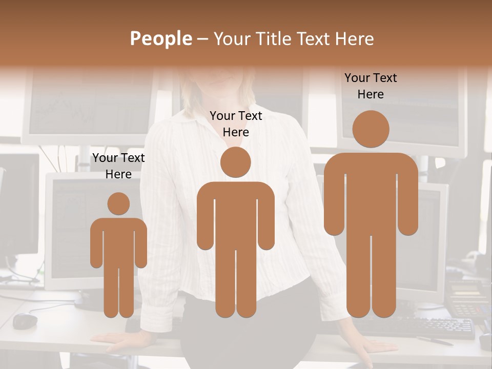 Person One Quarter PowerPoint Template