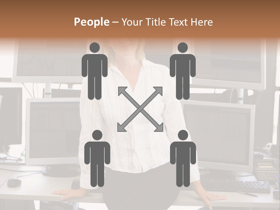 Person One Quarter PowerPoint Template