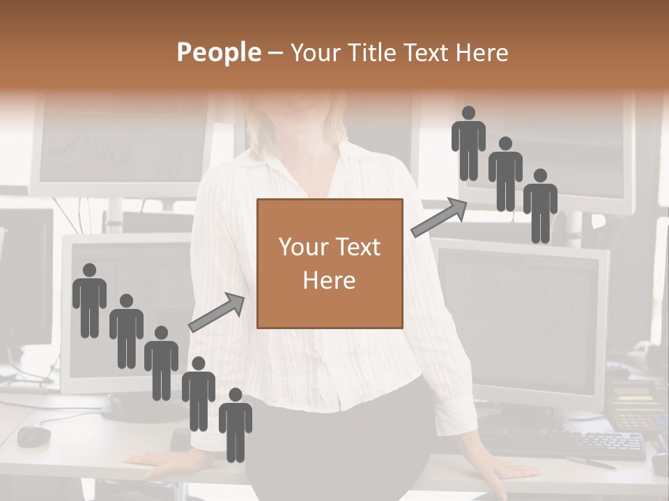 Person One Quarter PowerPoint Template