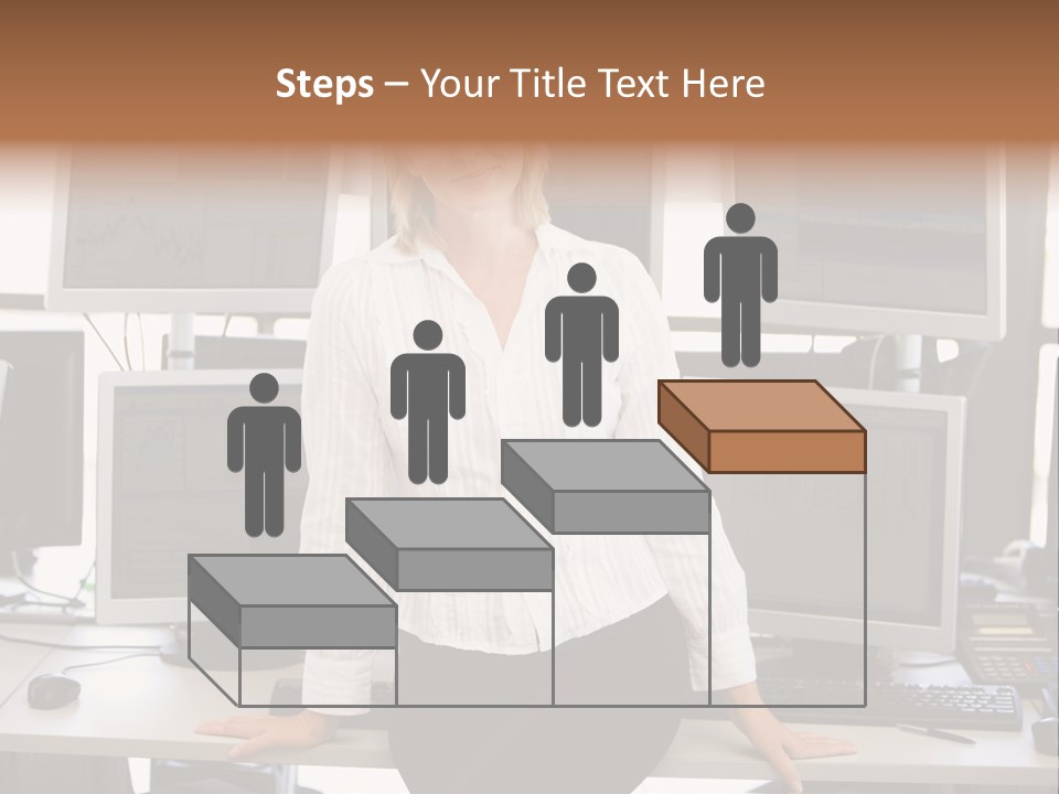 Person One Quarter PowerPoint Template