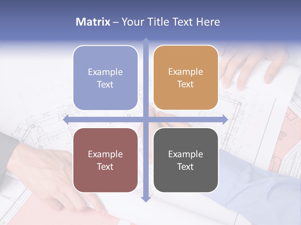 White Image Portrait PowerPoint Template