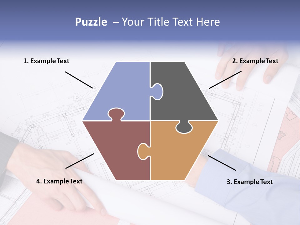 White Image Portrait PowerPoint Template