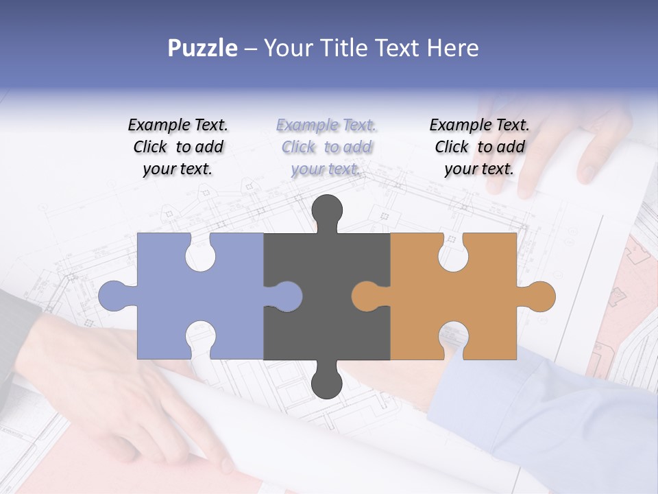 White Image Portrait PowerPoint Template