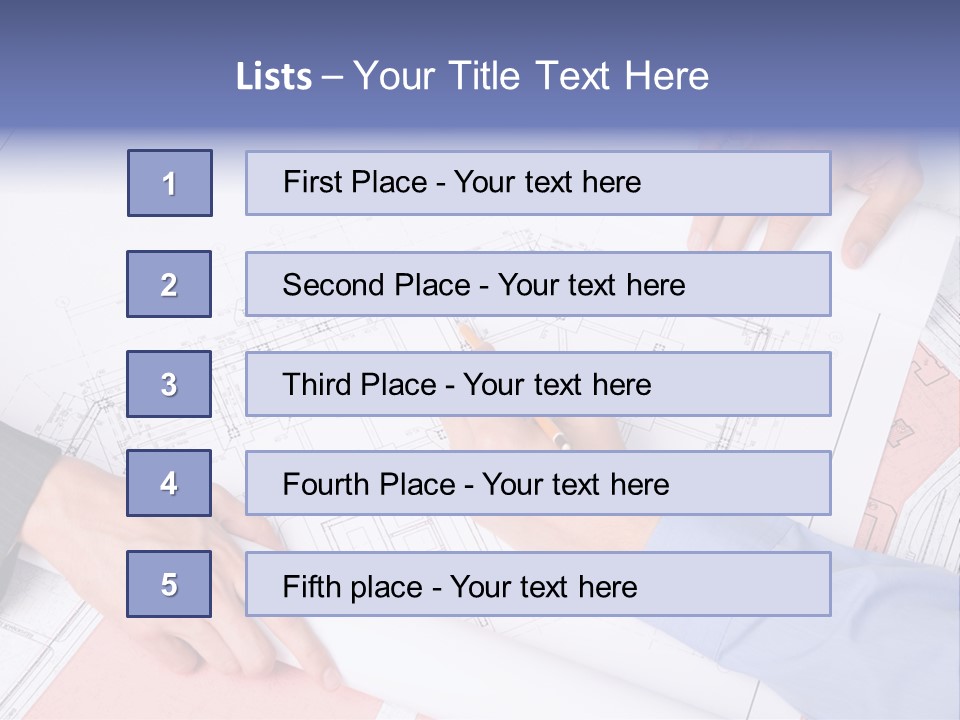 White Image Portrait PowerPoint Template