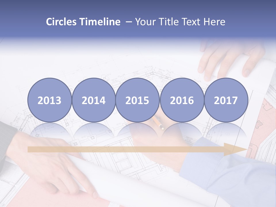 White Image Portrait PowerPoint Template