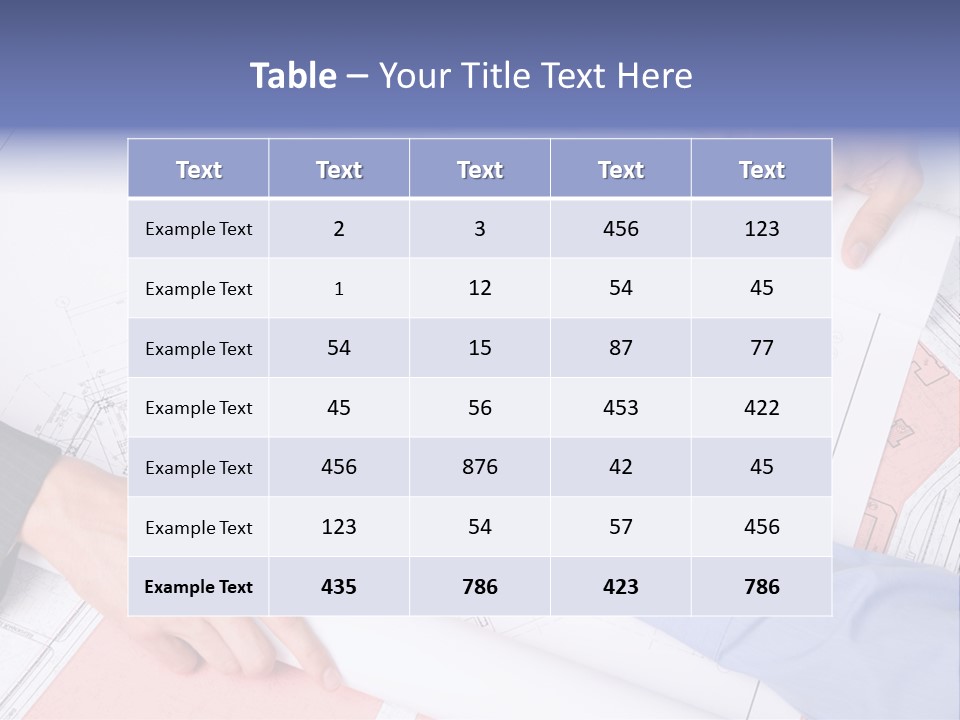 White Image Portrait PowerPoint Template