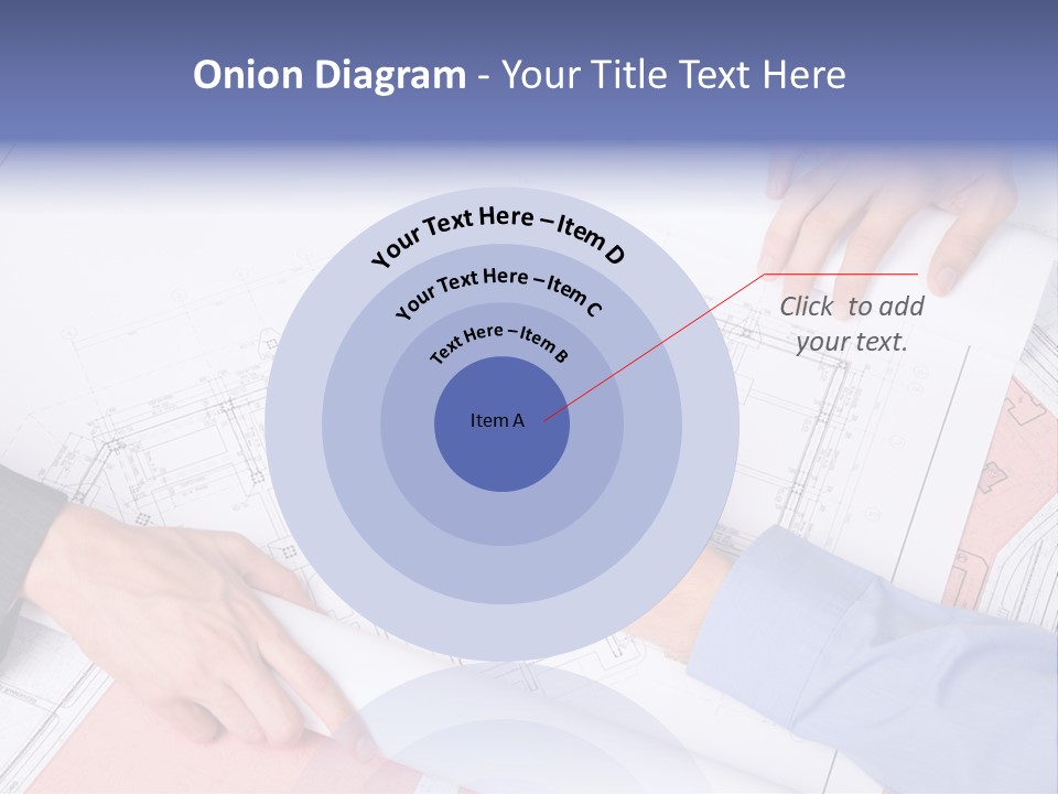 White Image Portrait PowerPoint Template