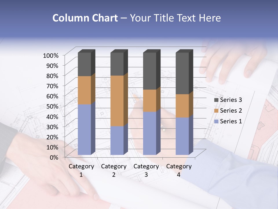White Image Portrait PowerPoint Template